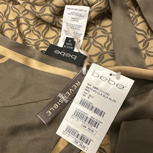 Bebe Reversable Halter Top - Picture 4 of 5